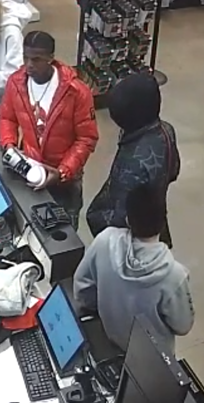 OKCPD's tweet photo. These four used stolen credit cards shortly after an auto burglary at Penn Square Mall. If you know who they are, call Crime Stoppers at 405.235.7300 or go to https://t.co/YVxGWebkLk. You can remain anonymous and may earn a cash reward. 24-15063 https://t.co/W0aPHgJIYJ