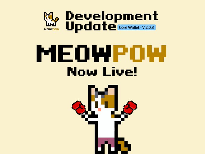 Anyone else swap over to the NEW MEOWPOW Algo for <a href="/MeowcoinProject/">Meowcoin</a> yet? 

I put my 8 Card x RX 6600 Rig on <a href="/coinminerz/">CoinMinerz.com</a> Solo Mining. 

Go Little Rig Go!