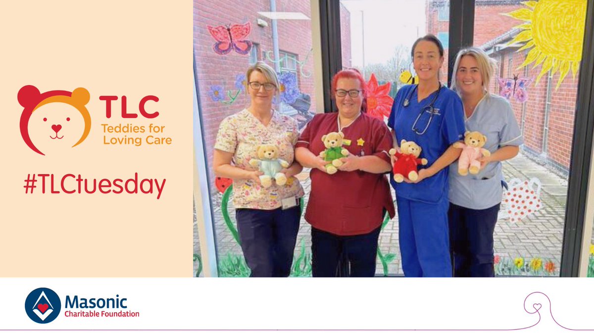 🧸 @TLC_Yorkshire hand delivered even more bears to @SouthTees A&E last month, helping dozens of children through their care 🧡❤️

@TLCTeddies #TLCteddies #TLCtuesday #TeddiesForLovingCare