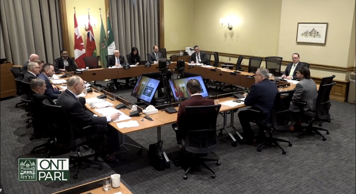 CFO Board Director for District 3, Brian Lewis, presented at the Standing Committee on the Interior regarding Bill 155. CFO recognizes ARIO as an enabler of important research projects leading to innovations in Ontario's food supply chain. #Iheartchickenfarmers #onpoli