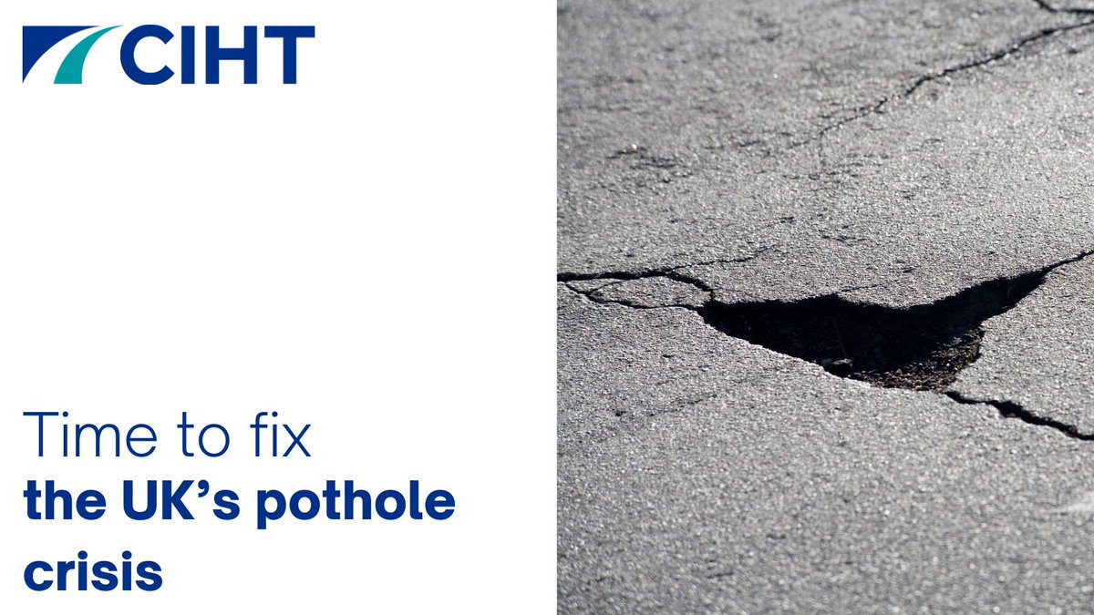 Time to fix the UK’s pothole crisis! Gain insights on funding & conditions of the local highway network (LHN) in England and Wales. With the release of the Annual Local Authority Road Maintenance (ALARM) survey report. Read CIHT's comments on the report: rb.gy/5uqz8f