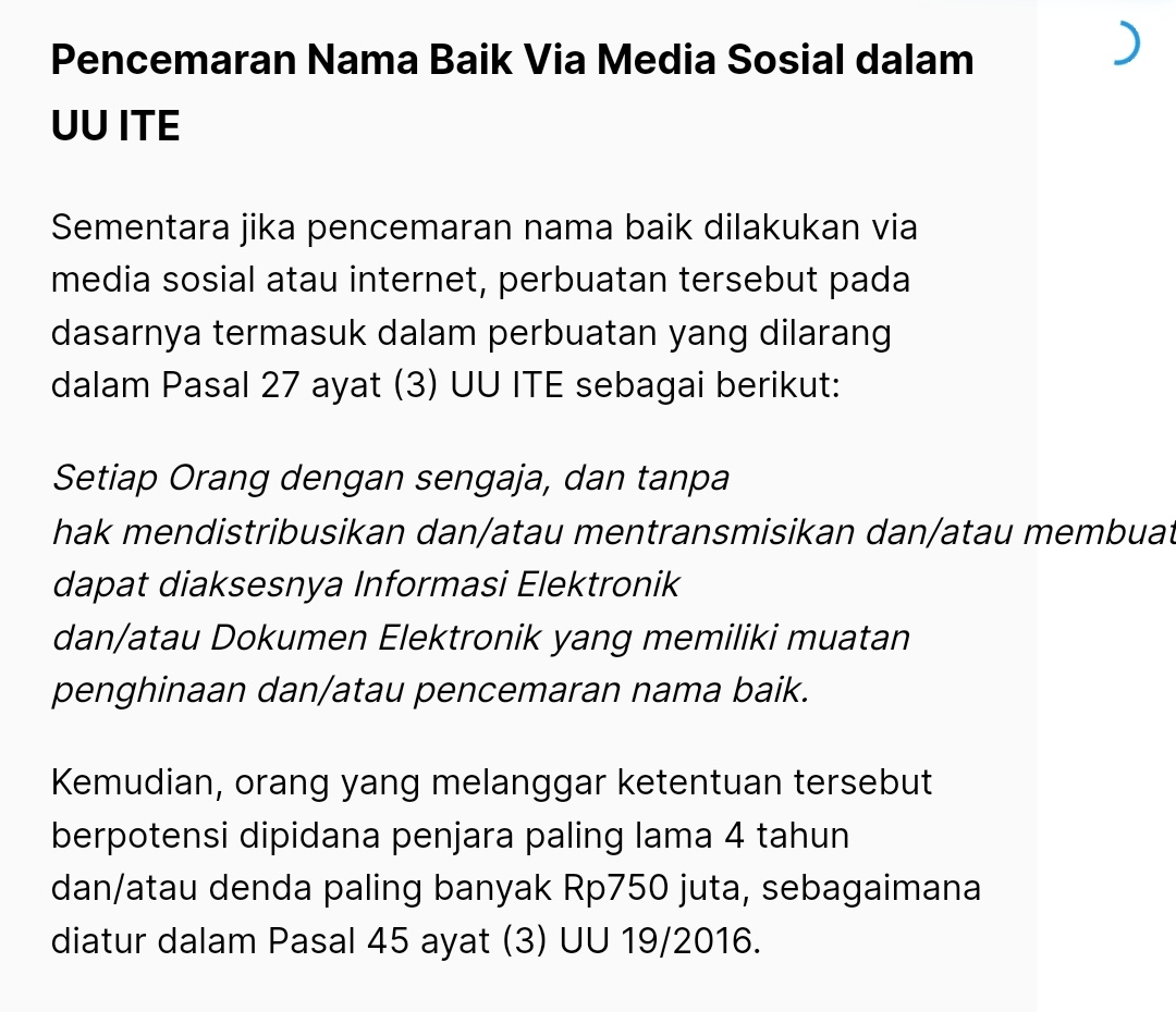 casuarineslove's tweet photo. Setuju 💯 dan secara hukum dan undang-undang, ia merupakan kesalahan BERAT baik di Malaysia atau di Indonesia.

Undang-undang Malaysia untuk penyebaran hak peribadi adalah:

Hukuman berat denda sehingga RM500,000 termasuk penjara tiga (3) tahun akan dikenakan terhadap mana-mana pihak tidak bertanggungjawab yang membocorkan maklumat dari platform peribadi pihak ketiga tanpa persetujuan oleh pemegang akaun tersebut di bawah seksyen 130 Akta Perlindungan Peribadi 2010 (Akta 709), ia menjadi satu kesalahan berat apabila maklumat peribadi dibocorkan menerusi apa-apa platform termasuk internet.

Dan untuk Indonesia adalah seperti yang tertera di bawah harap maklum: