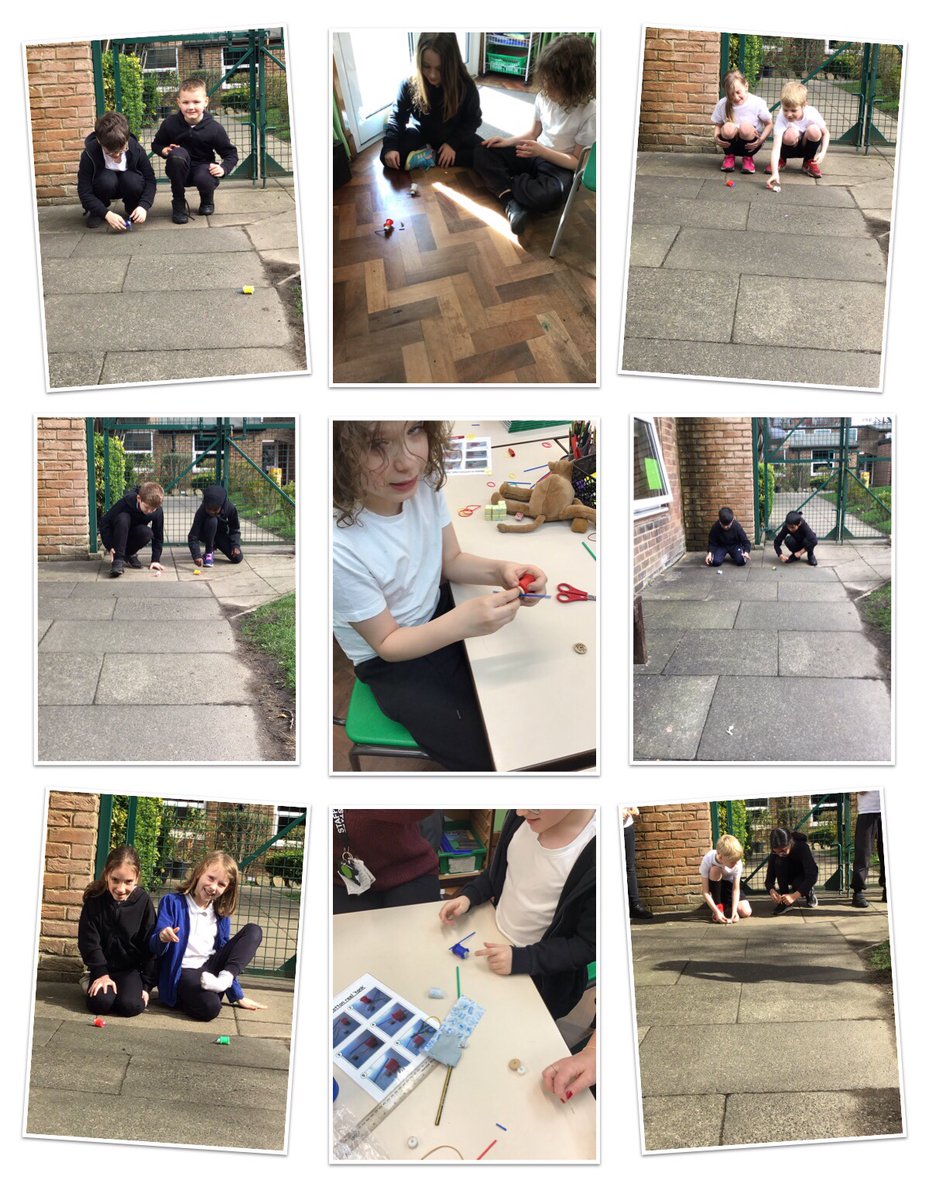 Year 4 thoroughly enjoyed a busy morning carefully following instructions to build Cotton Reel Tanks during Science Day. #together #learn #succeed #StJohnsCurriculum
