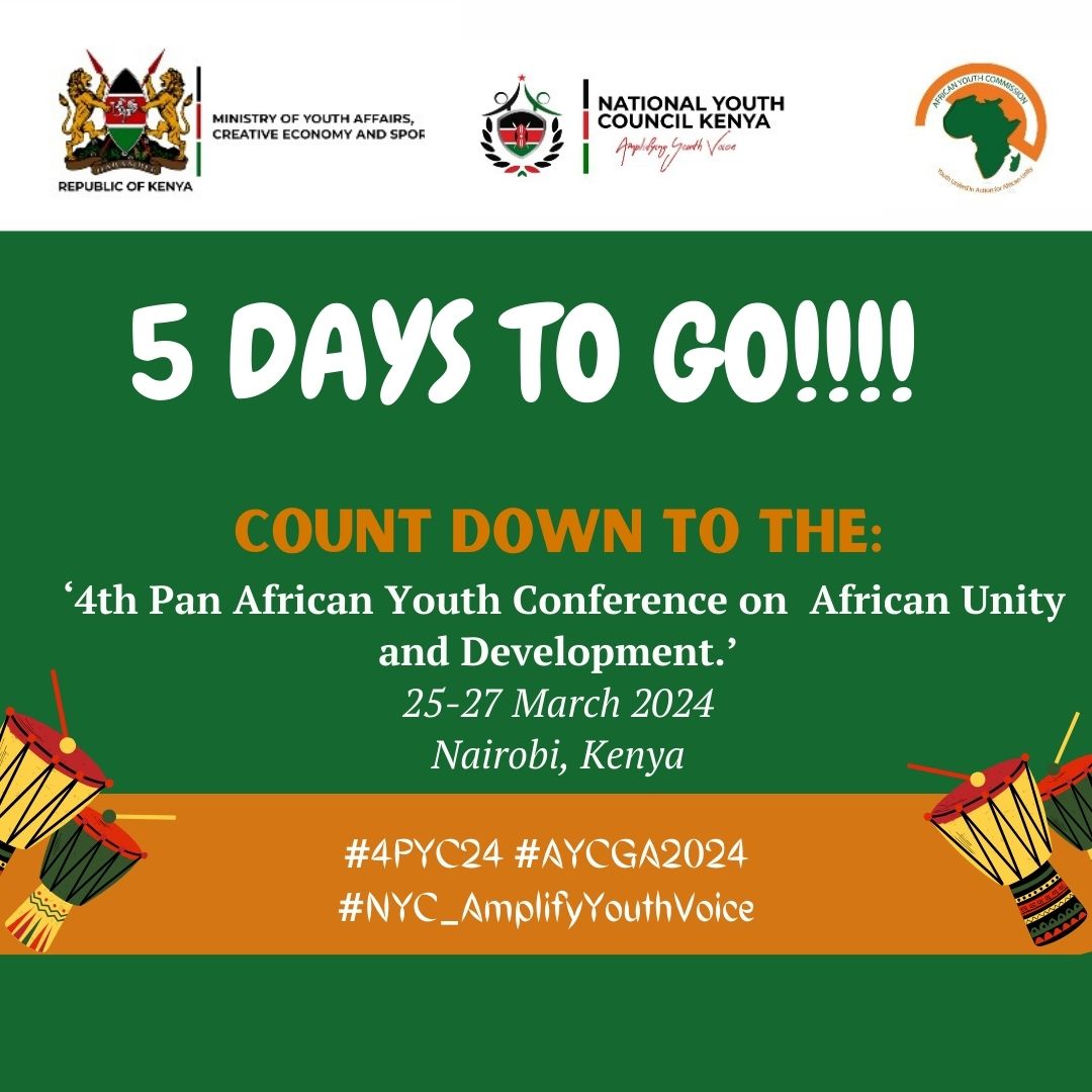 'Beyond All Talks: African Youth as Drivers of Africa's Peace, Political, and Socioeconomic Development!' #4PYC24 #AYCGA2024 #NYC_AmplifyYouthVoice