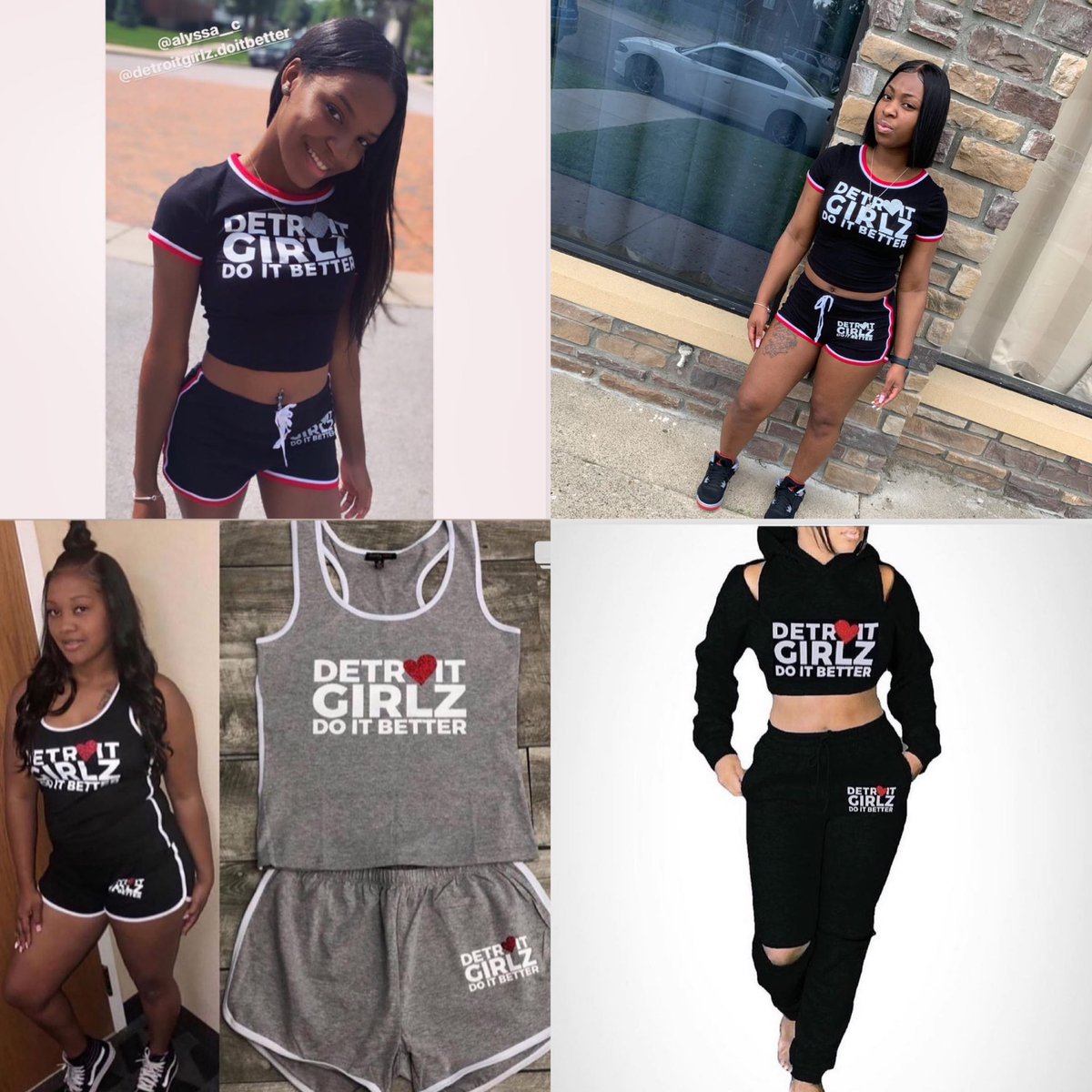 Shop Online Now ‼️
detroitgirlsdoitbetter.com 
@detroitgirlz.doitbetter link in bio 
TAKE 10% OFF 
USE CODE: 10OFF 
MUST ORDER ONLINE ‼️