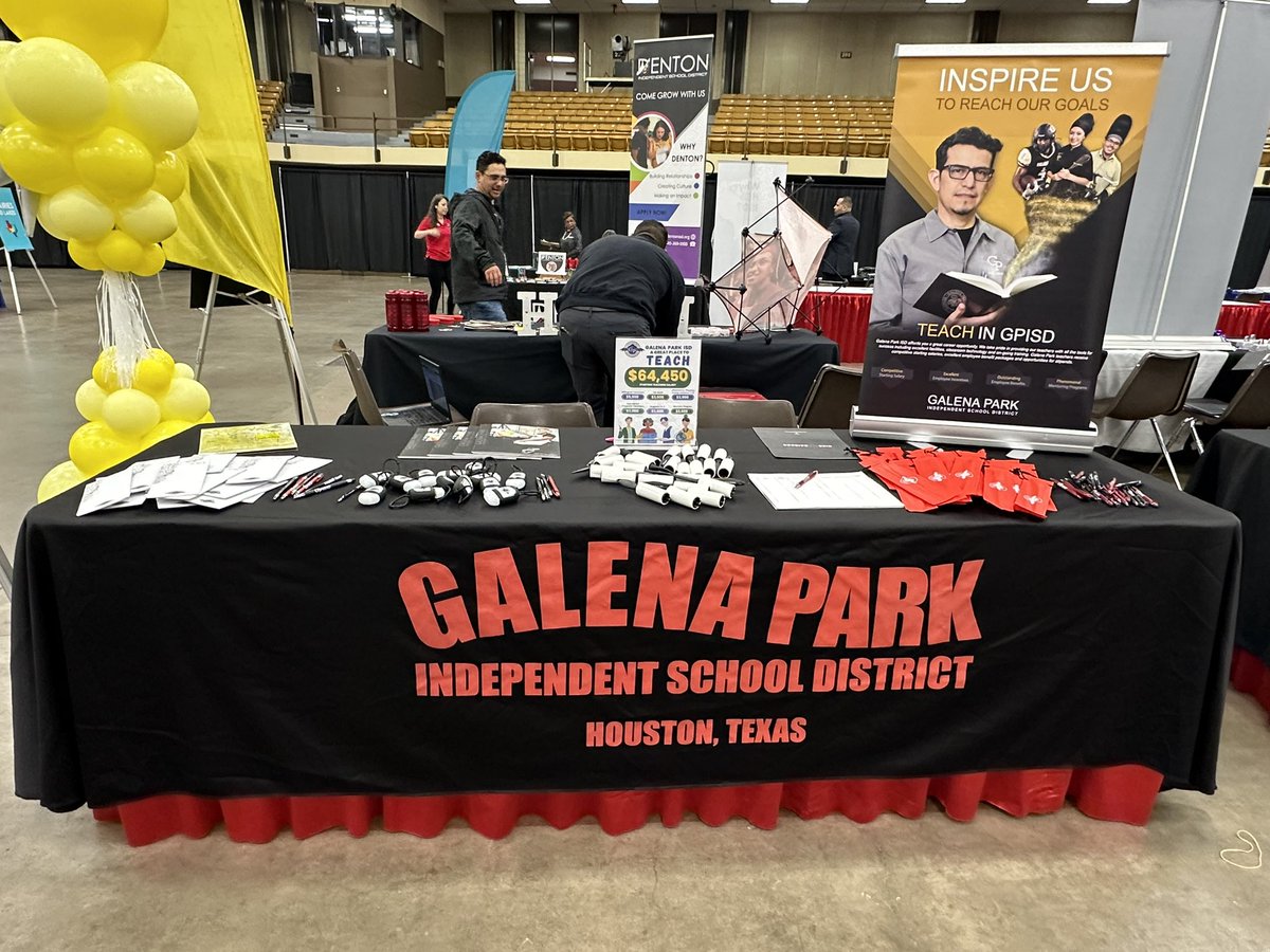 JennGRoach's tweet photo. @TTUEducation
Come learn about @GalenaParkISD !
We are excited to meet you!
#GPISDLearns https://t.co/7qatCXDZ2z
