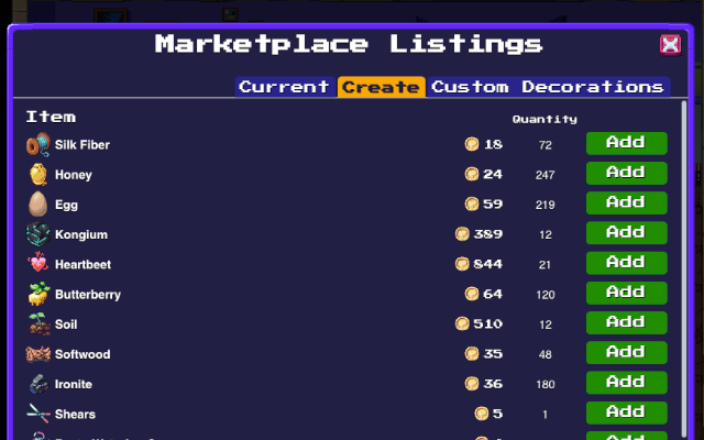 Pixels Premium extension giveaway!

Voxels is an extension tool for Google Chrome that add extra functionality to your Pixels Experience, like:

✅Live market prices
✅Total Task Cost
✅On-screen farm timers
✅and v4 is coming out soon with new features

and with Voxels premium