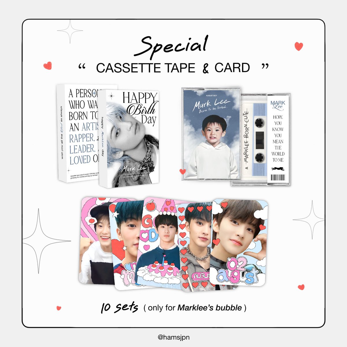 oct14ber's tweet photo. สุ่มแจก giveaway วันเกิดม้าคปีที่แล้ว
ให้กับคนที่จิ้มโหวต nct dream 🐯💘 
( cassette tape &amp; golden hour sticker )

• โหวต nct dream + เมนชั่นแปะหลักฐานใต้ทวิตนี้ สุ่มหลังปิดโหวตค้าบ ⭐️

#โหวตนี้เพื่อน้องดรีม https://t.co/cUavVI4fAv