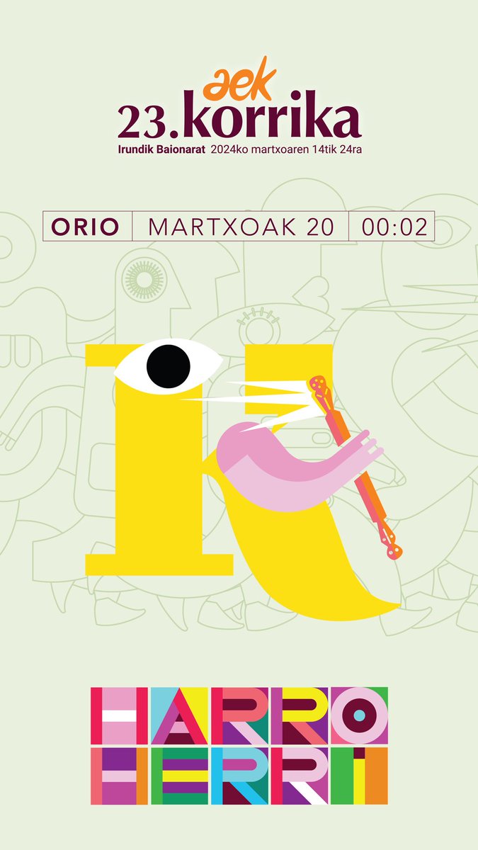 Badator Oriora Korrika Iepa! #korrika2024