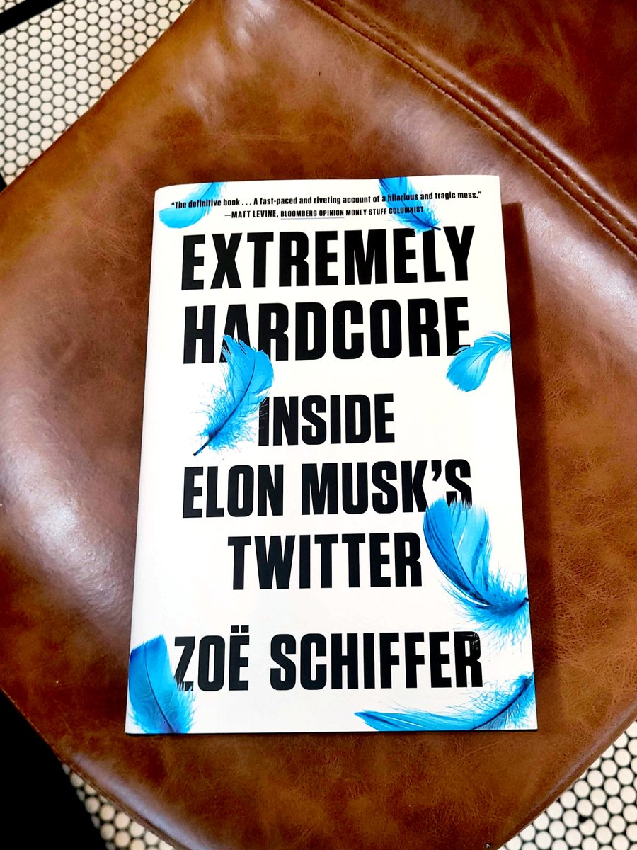 “A fast-paced and riveting account of a hilarious and tragic mess.” — Matt Levine, Bloomberg Opinion “Money Stuff” columnist Get the inside scoop on Elon Musk’s messy Twitter takeover in EXTREMELY HARDCORE, available now. 📘