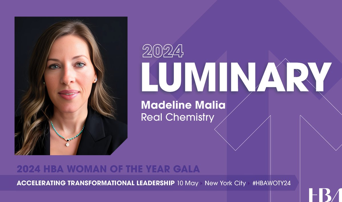 Our Chief Client Officer, Madeline Malia, constantly works to elevate our client experience — empowering our people to transform healthcare. Today, she was named a Luminary by @HBAnet and couldn't be more deserving! bit.ly/49ZYUfl #HBAimpact #HBAWOTY24