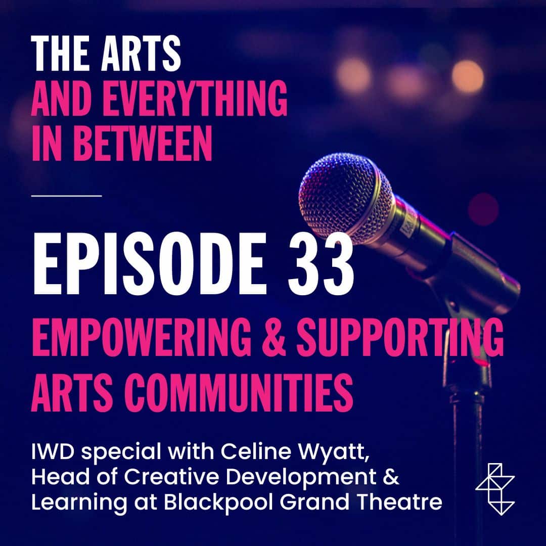 Catch up on our latest podcast episode with @celinehwyatt: an inspiring discussion touching on her method for building resilience using storytelling & delving into the changes needed to support women’s health and equality in the arts sector Listen here👉 hubs.la/Q02pD3gF0