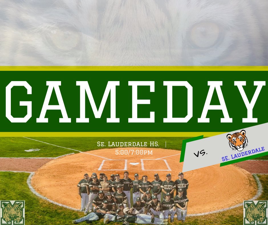 McLaurin_BSB's tweet photo. Finally, we get to play Baseball again!!!
Keep the Momentum. Do Your Job.

🚨 Game Day 🚨 

🆚: SE. Lauderdale (District Game)
⏰: Jv/Varsity 5:00/7:00pm
📍: SE. Lauderdale 
🌤️: 54°
📊/📺:  GameChanger Green App https://t.co/BF6EyBQKqW