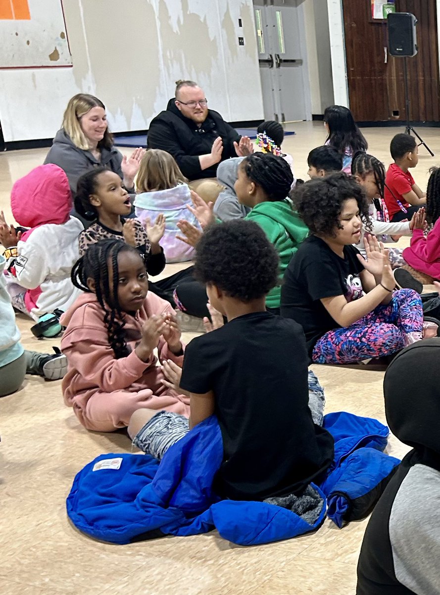 nicksofio's tweet photo. Students had such a great week with our @COMPAS Artists, Ms. Aimee and Ms. Sara. https://t.co/qcydRjecs1