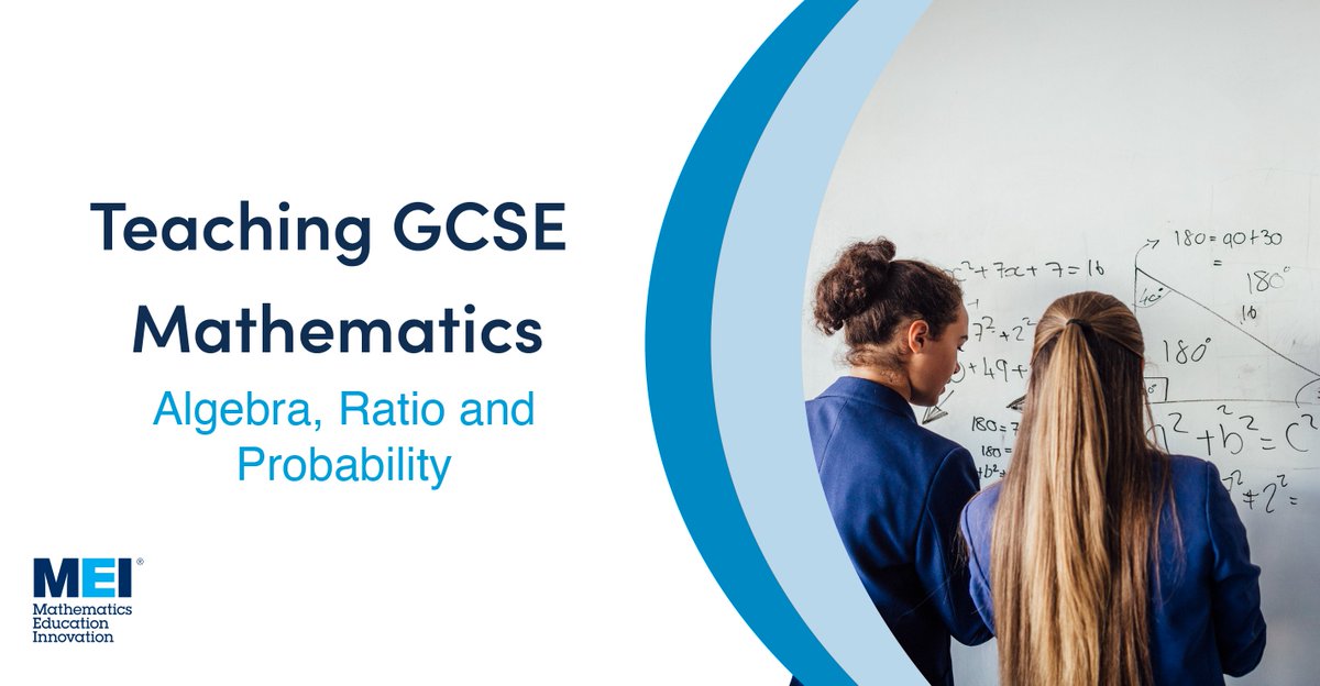 Ready to take your GCSE Mathematics teaching to the next level? Our TGM:ARP course is perfect for you Dive into subjects like algebra, probability, and more Book your spot today! #GCSEMaths #TeacherSupport ow.ly/8ScC30sAR4X