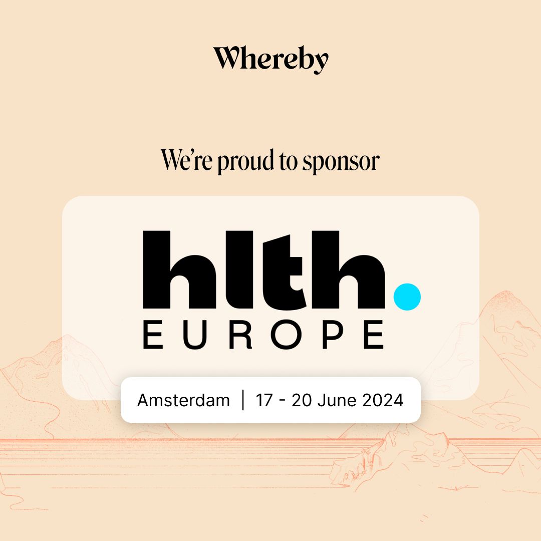 We're heading to @HLTHEVENT Europe 🥳 Are you going to be there? Come and say hi at the event in June and learn more about how we're helping Telehealth companies provide a better experience through integrated real-time video. 🎫 Tickets: where.by/3PqOQnk