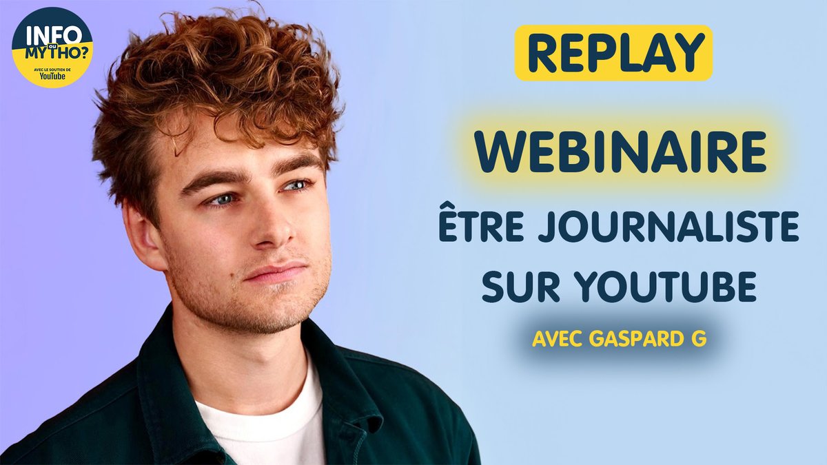 Le replay du webinaire avec @GaspardG_ est déjà disponible ! C'est par ici ➡️ youtu.be/AeR859eL9Fo