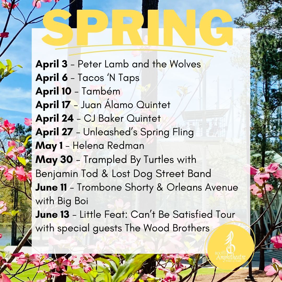🌸Spring is officially here and so is our 2024 Spring schedule! Be sure to check out all the exciting events we have in store, with more to come! buff.ly/2Z4X9YY #FirstDayofSpring #CaryNC #KBAmpUpYourLife