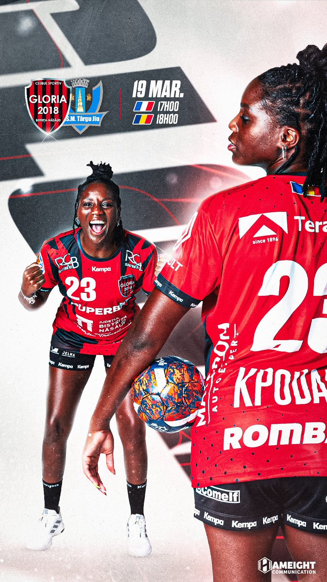 🔥GAMEDAY🔥

🏆 Liga Florilor
🏠 🆚 Targu Jiu
⌚️ 17h00 🇫🇷 - 18h00 🇷🇴

Handbal • CS Gloria 2018 Bistrița-Năsăud 🔴⚫️