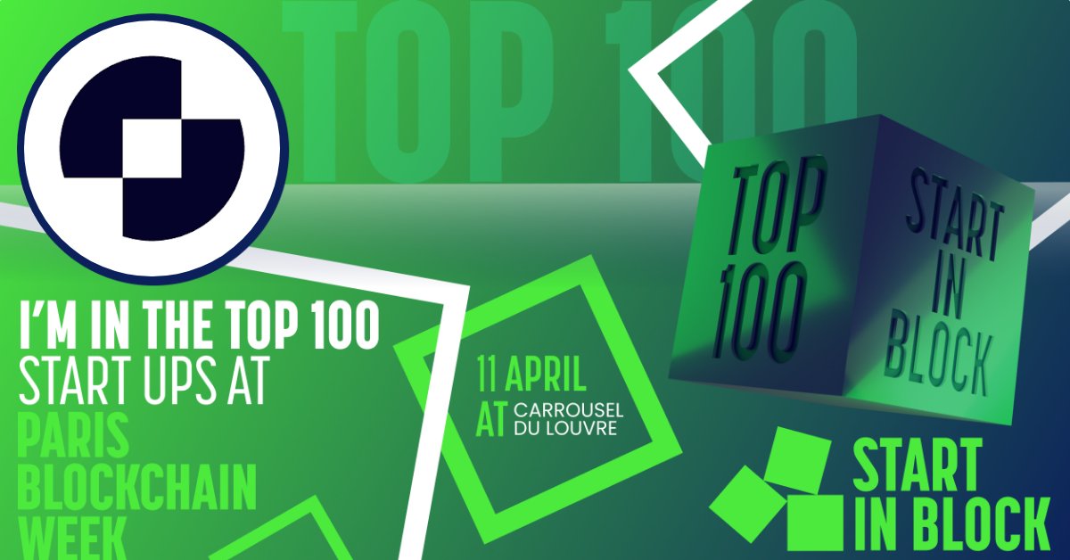 OffBlocks (@0ffblocks) on Twitter photo We made it to #StartinBlock Top 100!
Repost this and boost our chance to pitch on April 11th at <a href="/ParisBlockWeek/">Paris Blockchain Week</a> invt.io/1txb0d35iue We made it to #StartinBlock Top 100!
Repost this and boost our chance to pitch on April 11th at <a href="/ParisBlockWeek/">Paris Blockchain Week</a> invt.io/1txb0d35iue