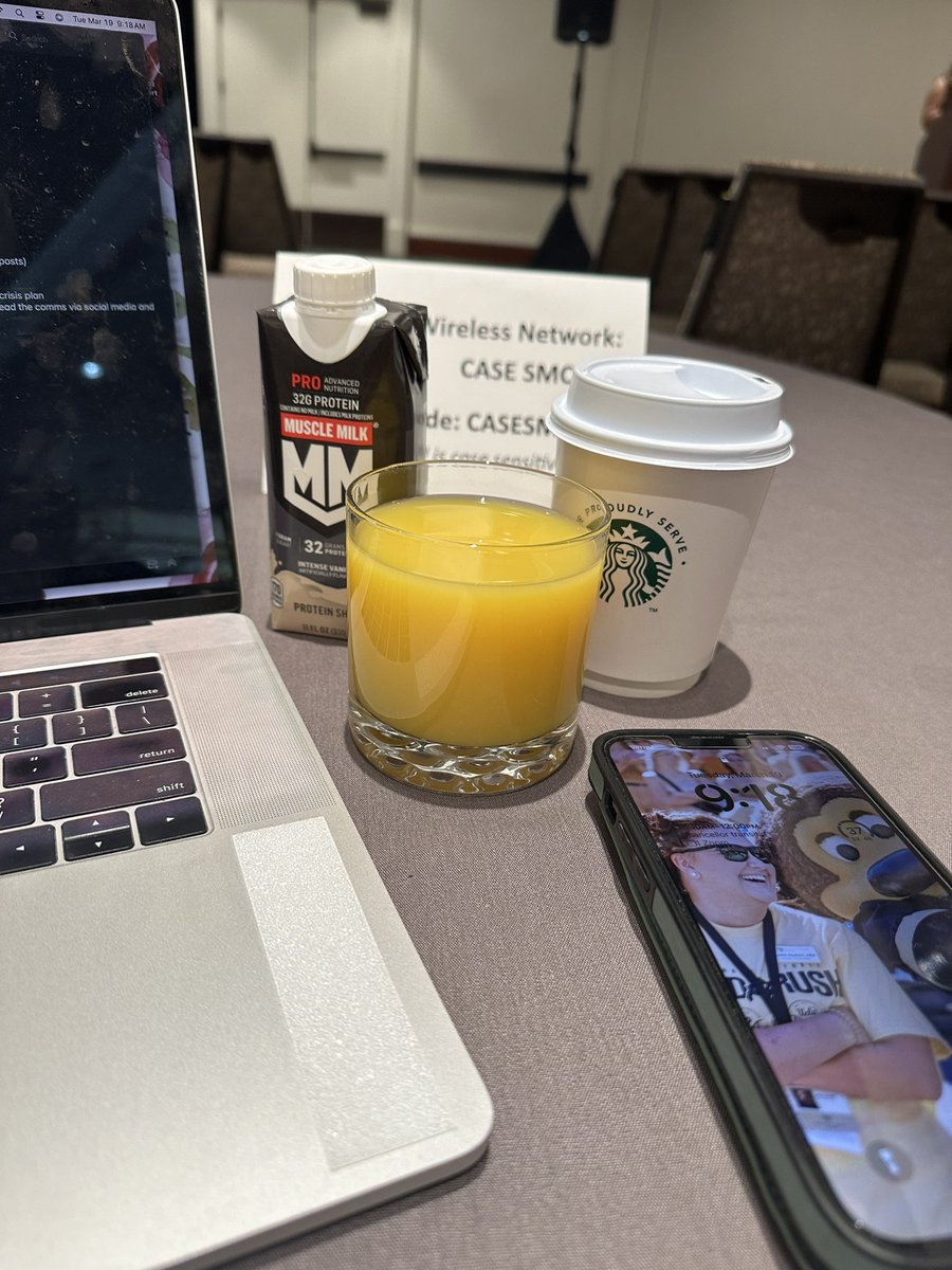NoelleSeybert's tweet photo. Ready to learn from @chelseyholts and @itsalexablock at #CASEsmc conference about Crisis Comms and Social Media!
#SocialMedia | #HESM https://t.co/sWTBCsBjOr