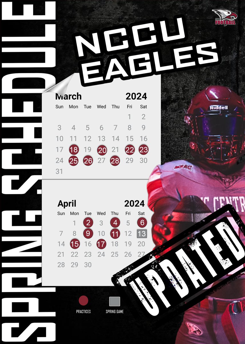 It's that time of the year, Spring Ball '24... #BeGREAT 🏆🦅🏆