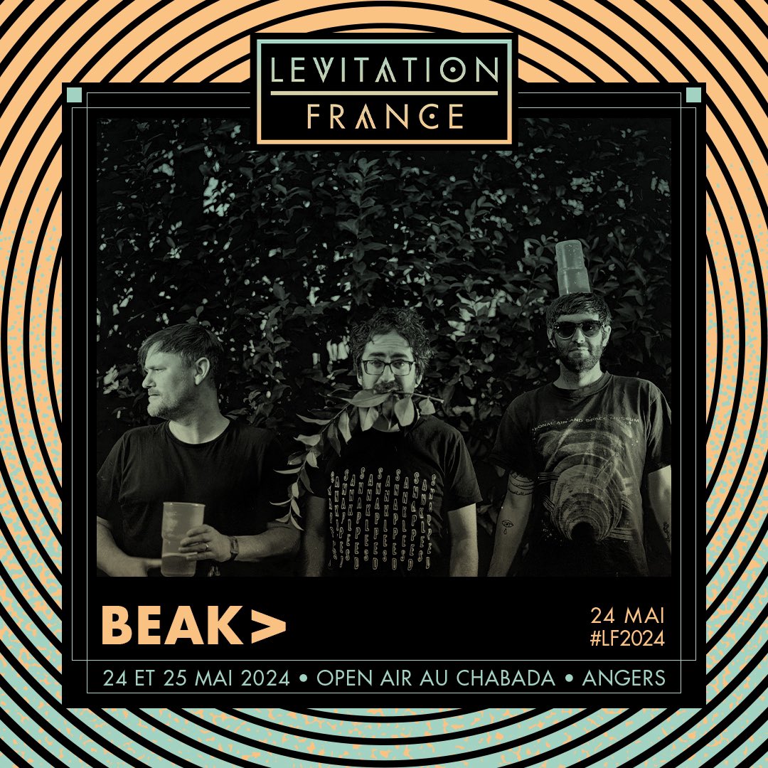 Hello. We play LEVITATION FRANCE on May 24th in Angers… You should come xx levitation-france.com