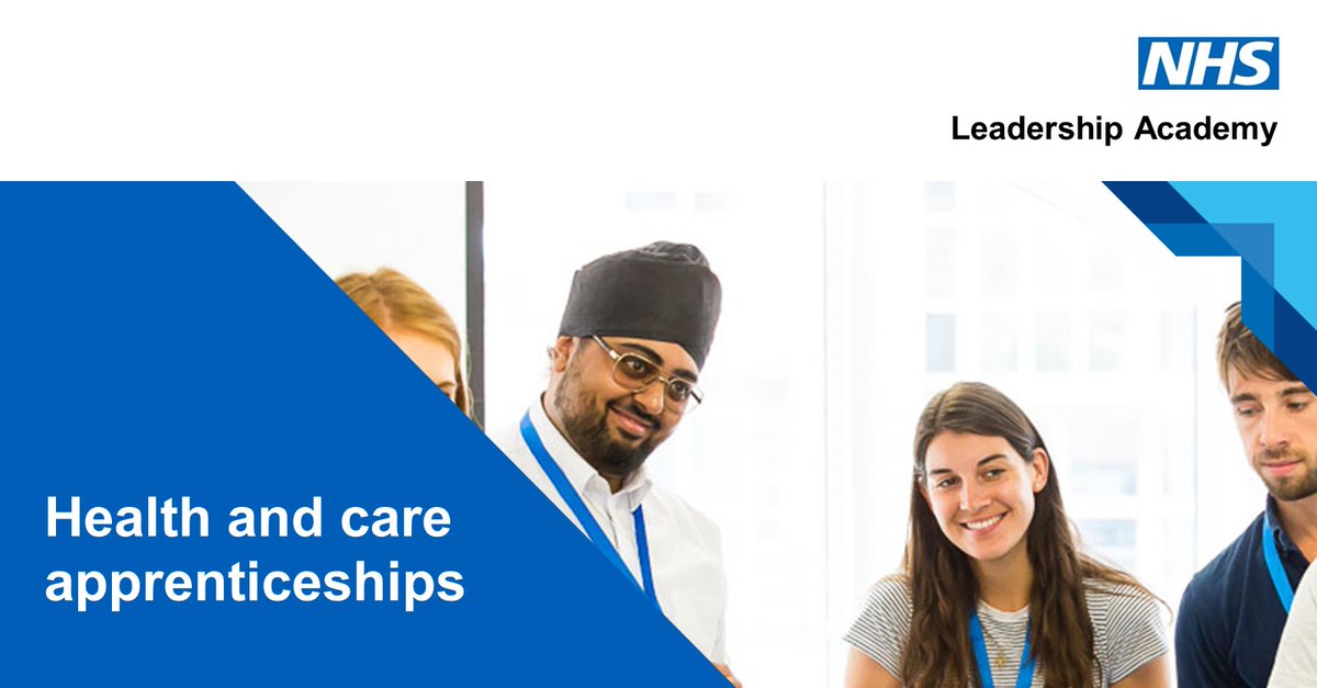 Are you interested in health and care career development opportunities? We're partnered with key providers to offer our leadership courses as part of apprenticeships - find out more here:ow.ly/Q7n950MHEQN