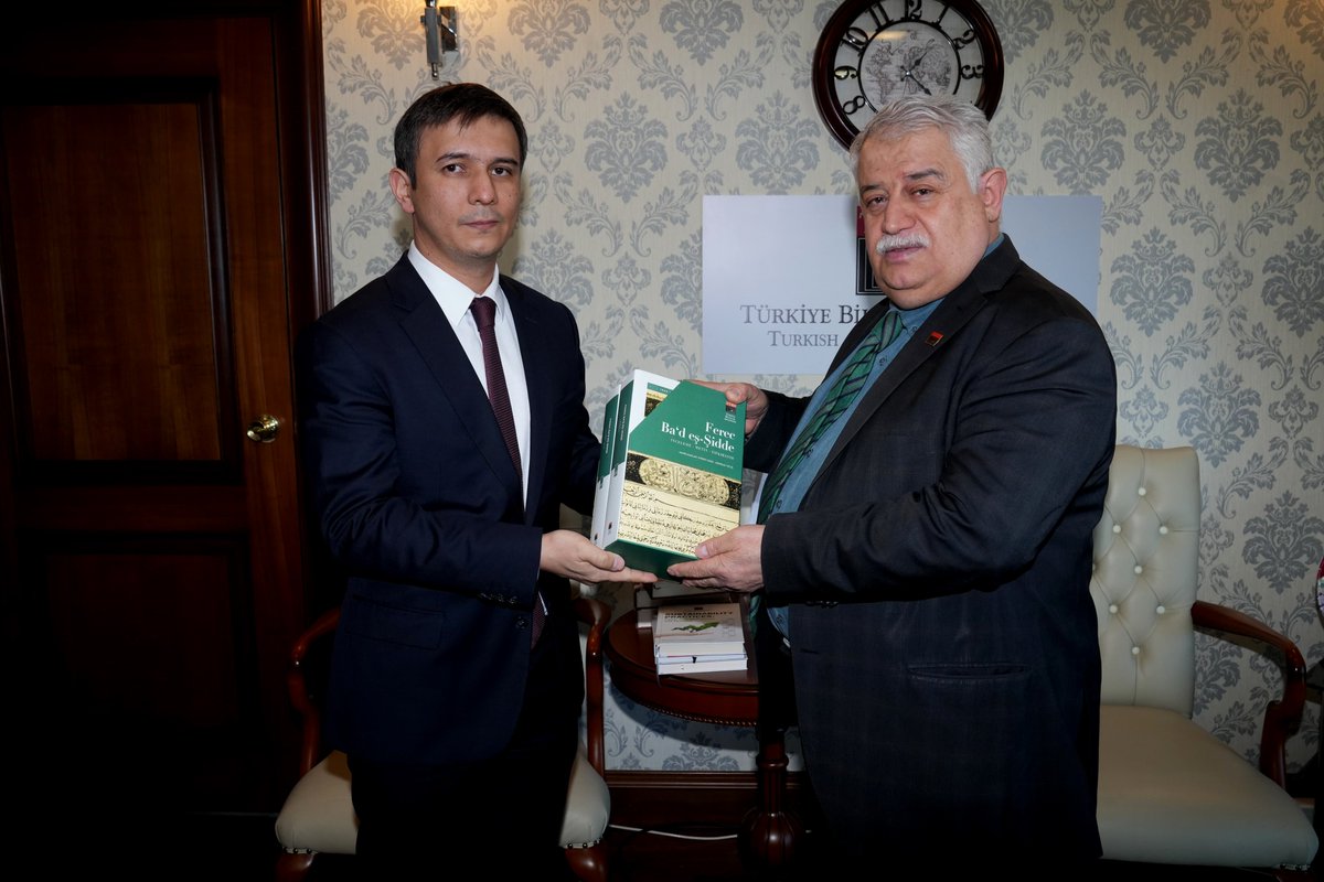 Özbekistan Büyükelçiliği Heyetinden #TÜBA’ya Ziyaret 👉bit.ly/3Psbn3w