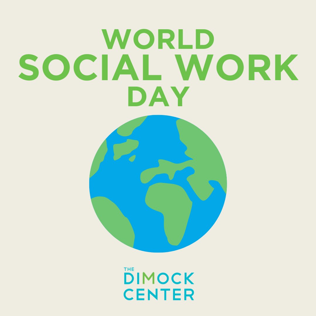 Today is #WorldSocialWorkDay! 🌎 Thank you to all of the hardworking social workers in our Dimock Family who make a positive impact on our community every day. Their “whole-person” approach and dedication to empowering our community is essential to Dimock’s mission 🙌