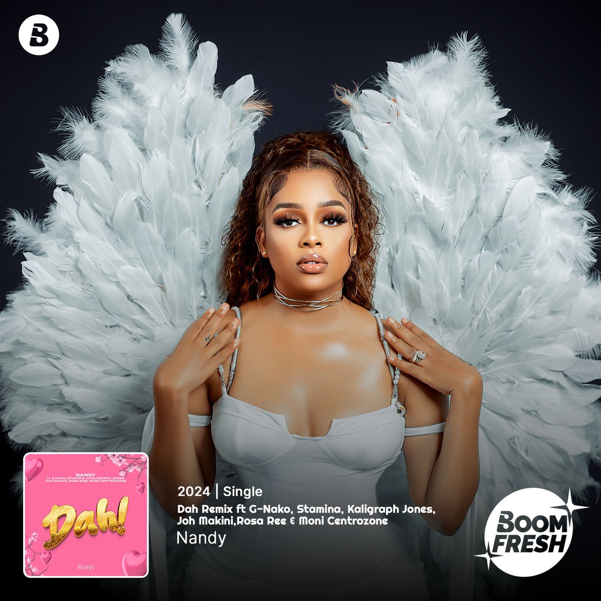 ✨BOOMFRESH✨ Toleo jingine hili hapa! @officialnandy anakuletea #DahHipHopRemix 🔥 Sikiliza wakiflow kwenye app ya Boomplay hapa ▶ Boom.lnk.to/NandyDahHipHop… #homeofmusic #boomfresh #nandy #boomplay