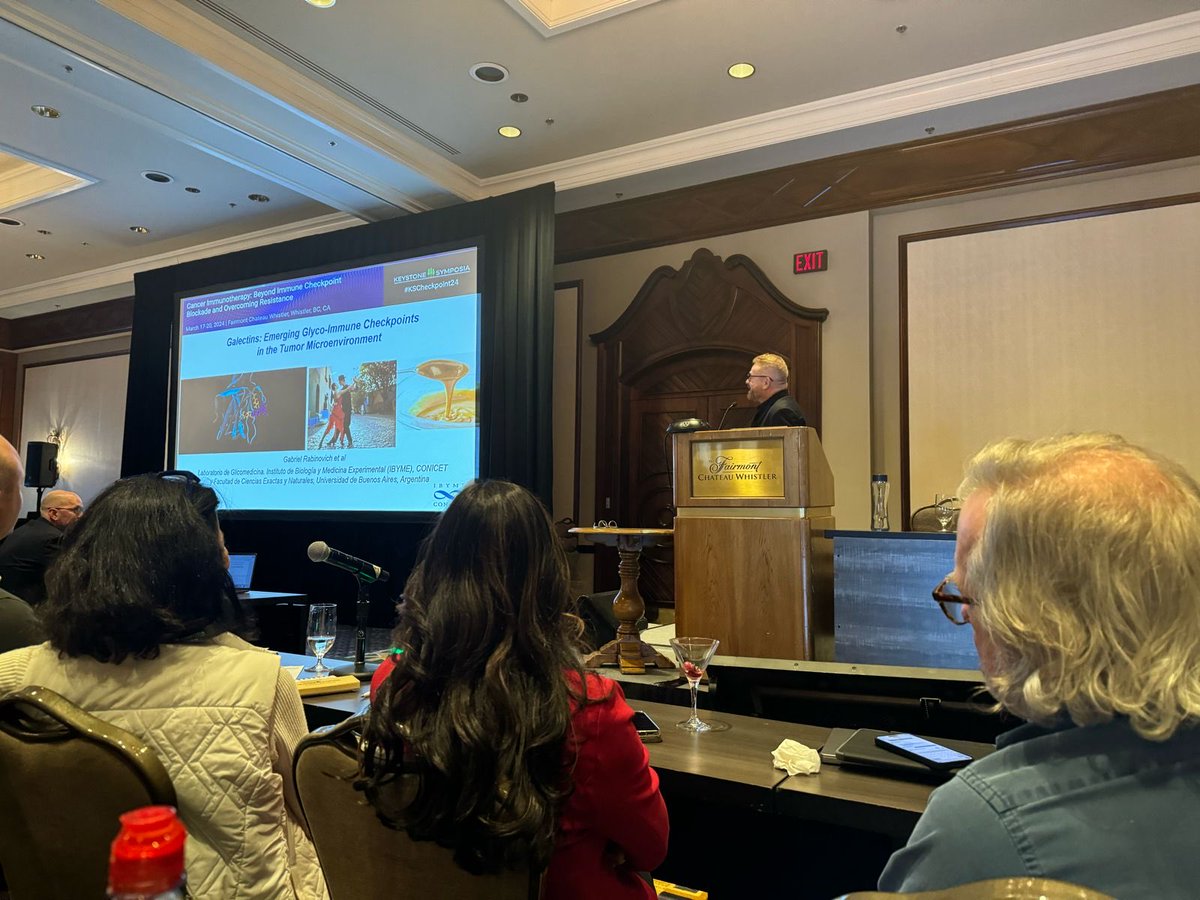 gabyrabi's tweet photo. It has been a huge honor to speak at the Keystone Meeting in Cáncer Immunotherapy in Canada organized by the Nobel Prize ⁦@JimAllisonPhD⁩ ⁦@PamSharmaMDPhD⁩ @toniribas @andreaschettinger! Thanks sooo much https://t.co/SPACetcyZo