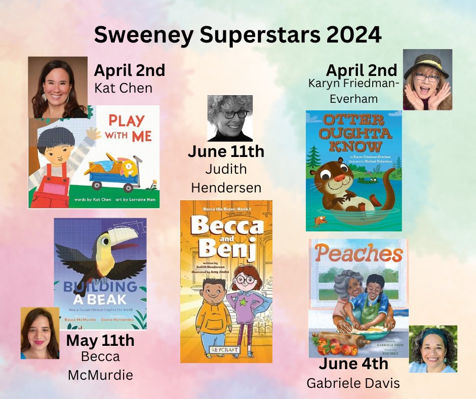 Congratulations to Sweeney Superstars 2024!
<a href="/seymouragency/">The Seymour Agency</a> @FriedmanEverham <a href="/BeccaMcMurdie/">Becca McMurdie</a> @gabrieledavis @GDavisBook <a href="/judithhenderson/">✏️Judith Henderson 🎹</a>