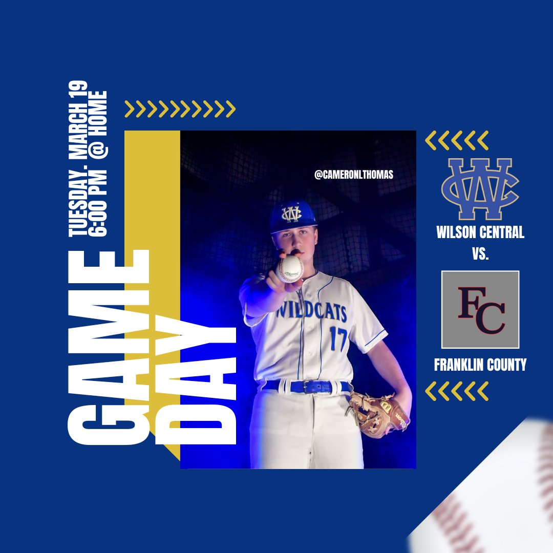 HOME OPENER TONIGHT!!! 6:00 PM vs. Franklin County! See You There!! <a href="/WCSN16/">WCSN</a>