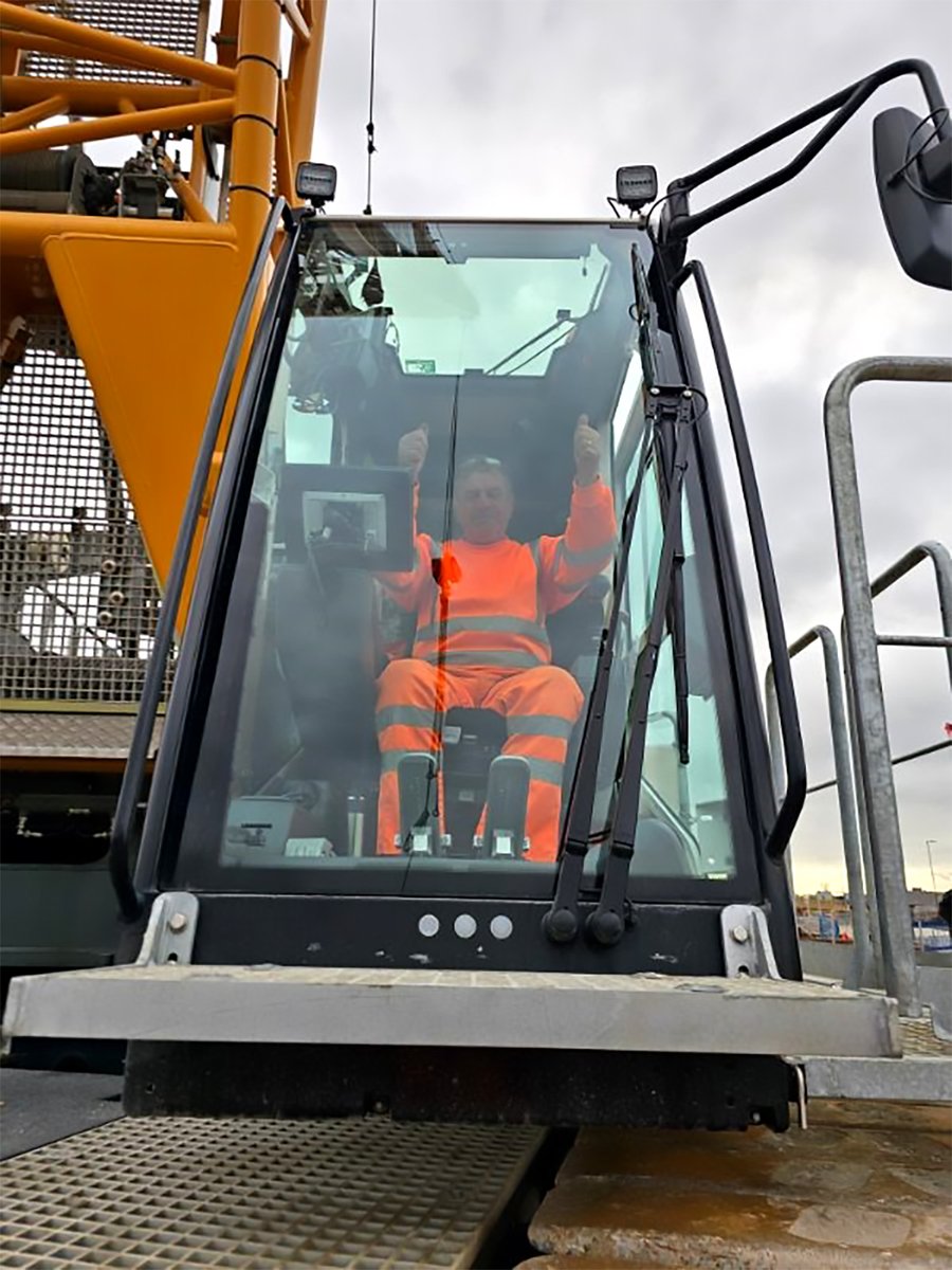 Lift off! PCE are delighted to announce that one of our team, Adrian (Ady) Kendall, has recently progressed to become a fully qualified crane driver! pceltd.co.uk/news/lift-off #Crane #Construction #DfMA #Development