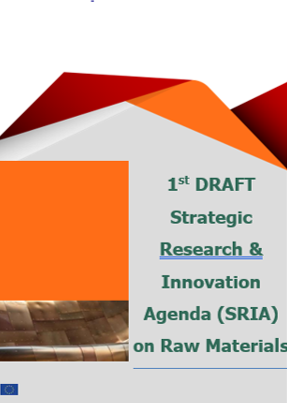 The 1st Draft of the Strategic Research and Innovation Agenda(SRIA)on Raw Materials is now available for public consultation via a survey: era-min.eu/ri-agenda Don't miss this opportunity to express your ideas! Your input is indispensable in shaping the future of RM research