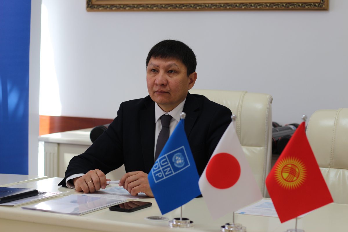 undpkg's tweet photo. Efforts to reduce risks from glacial lake outbursts & mudflows are succeeding!
In the Issyk-Kul district, officials received vulnerability maps for #DisasterReduction planning, strengthening local capacity. Together, we fortify national disaster adaptation!
🤝@JapanGov @mchs_kg https://t.co/hZEyHSFlyJ