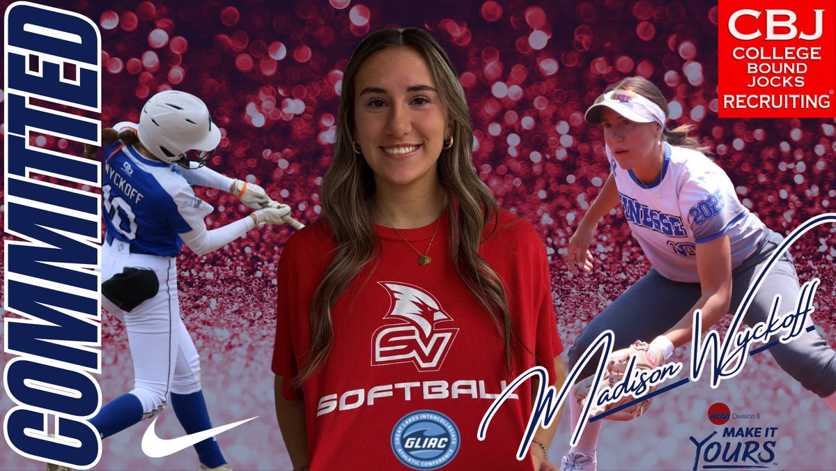 CollegeBDJocks's tweet photo. 🚨 COMMITMENT ALERT 🚨🚨

Congrats to 2025 MIF, @wyckoffmadison (@finesse07zill), on her commitment to @SVSU_Softball. Madison has crazy good glove skills and will be an immediate impact for @svsu_ryan and his Cardinals. 
#GetCollegeBound
#SheGotCollegeBound 
@FinesseSoftball https://t.co/cZOfq7LlK2