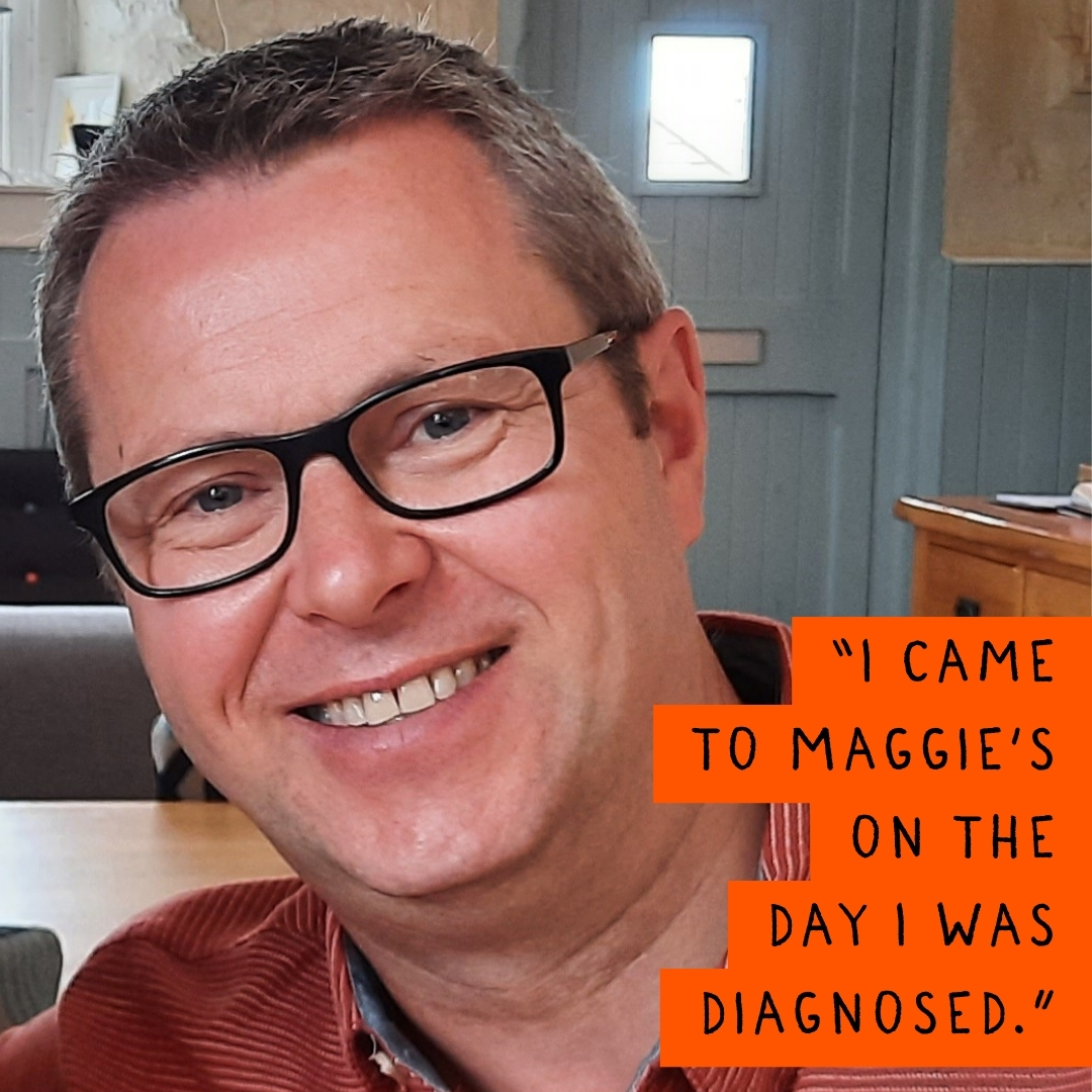 Peter was diagnosed with #ProstateCancer in 2022. For him, Maggie’s was a space for treatment choice support and connecting with others living with prostate cancer. Just come in or contact us on 020 3981 4840 to learn more about how we can support you.