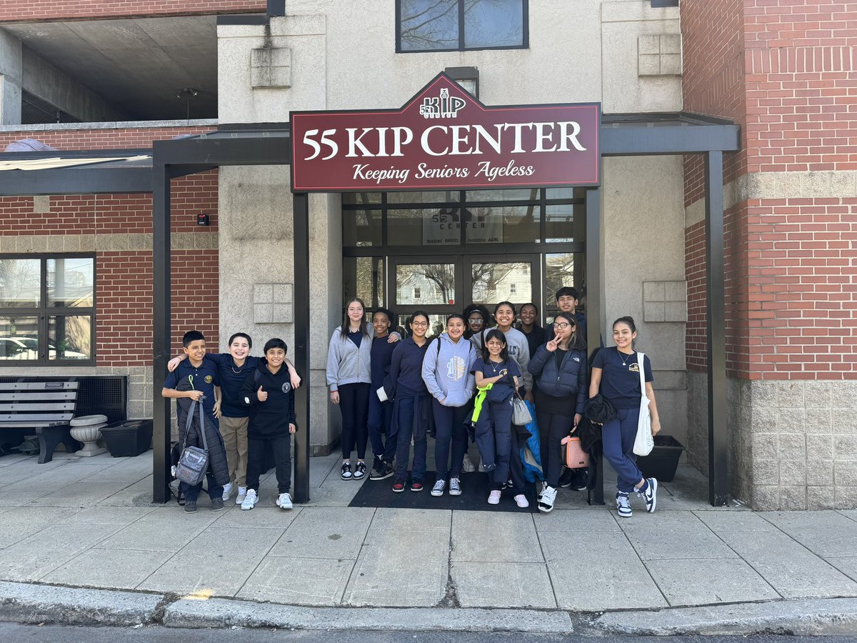 miss_pollio's tweet photo. Last week our Student Council &amp; Safety Patrol members had a great time visiting the Kip Center. We took a creative writing class, did chair aerobics and learned so much about the seniors during lunch! @school4_dc @CounselorVille @kipcenter https://t.co/kd8PQsqCkx