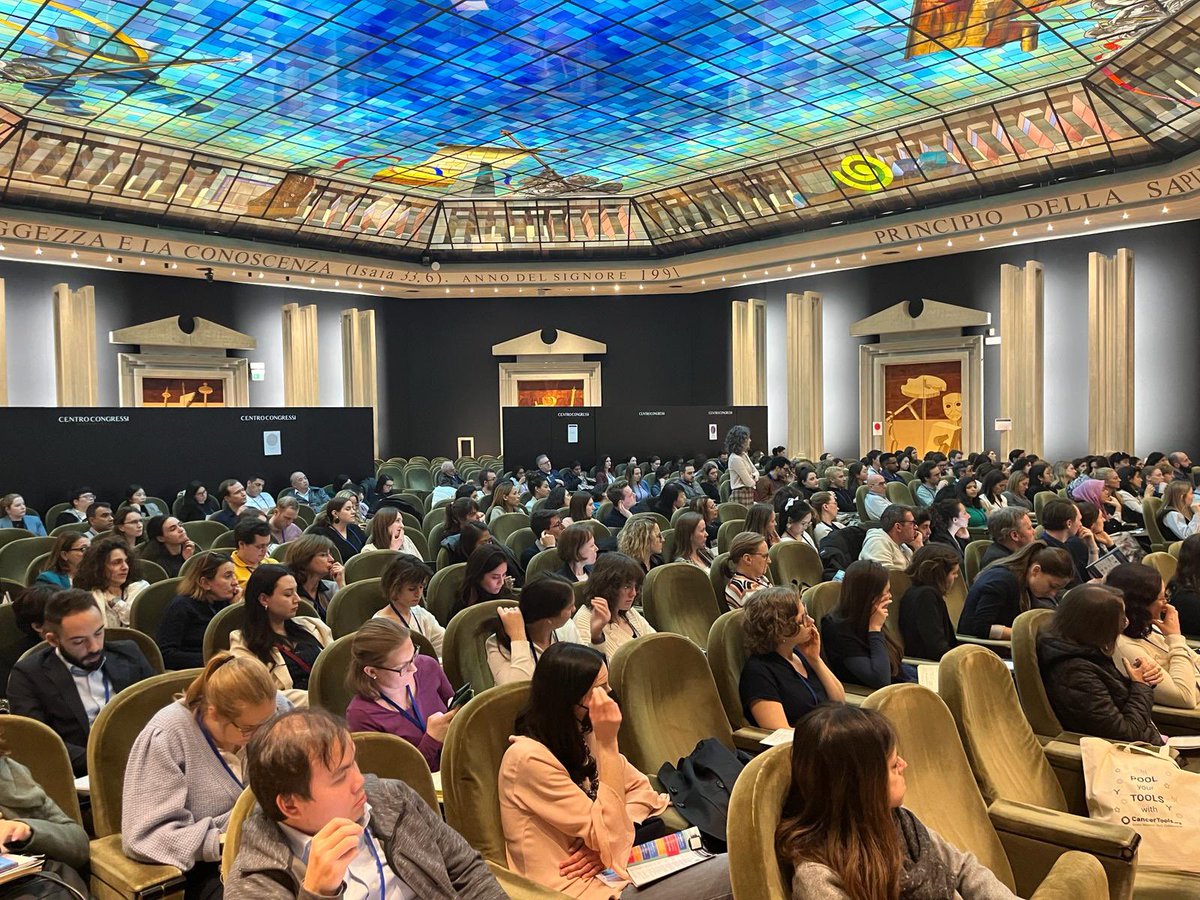 We always love coming to the stunning Centro Congressi Ciovanni XXIII! What a venue for The Tumour Ecosystem: Cellular Interactions and Therapeutic Opportunities 💙📸