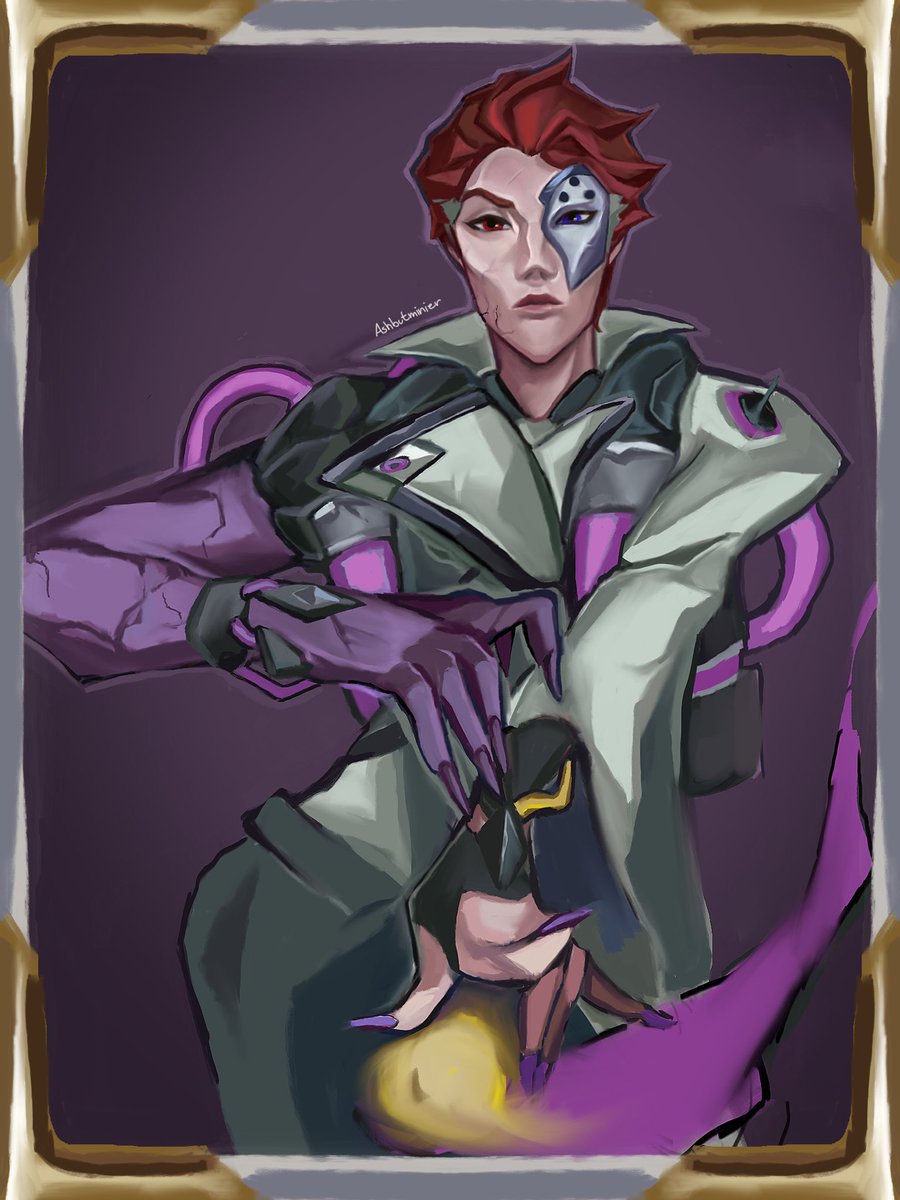 A old drawing I never finished, what if Moira was a  LOR card?
#Moira #LegendsofRuneterra #Overwatch2