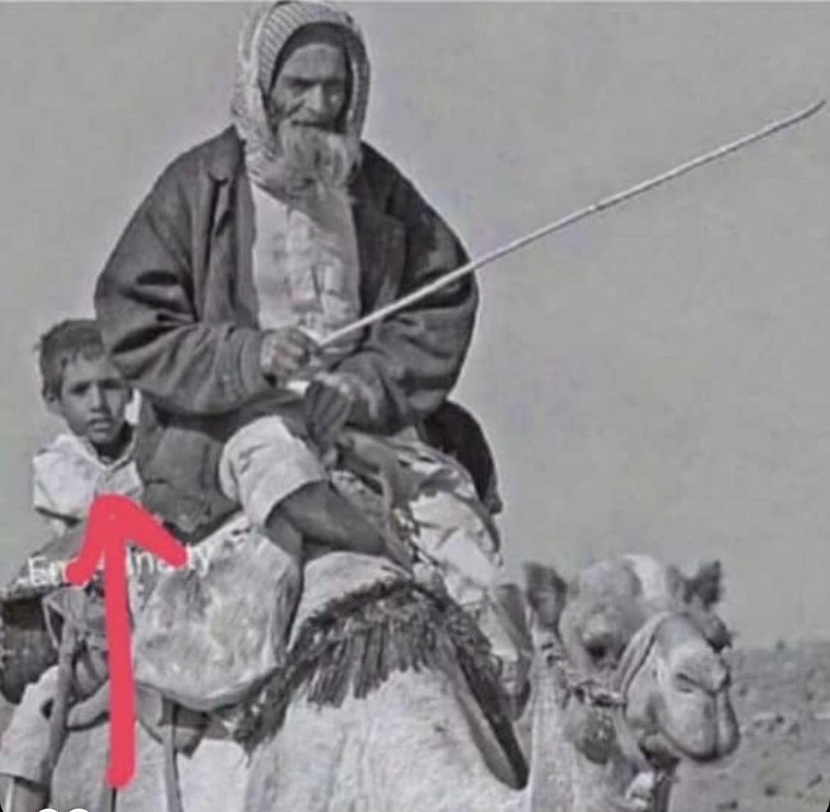 لا تغرك المظاهر والحياة البسيطة 
على النعيمي الصبي الذي في الخلف قاد اكبر شركة نفط في العالم واصبح وزير النفط
