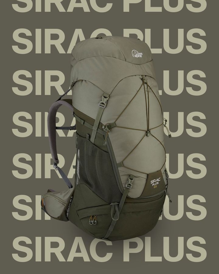 With our lightweight and comfortable Air Contour™ X back system and organised design, the Sirac Plus is built to carry all the kit you need on your quest to reach remote bothys and unmapped wild camps. 🛒 // bit.ly/49OCUUH #WhereNext #LoweAlpine