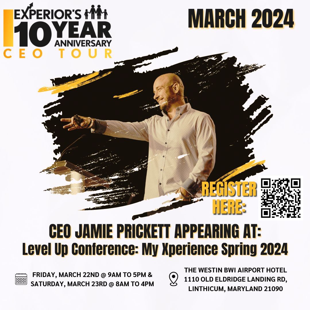 _Experior_'s tweet photo. Exciting update on Experior's CEO Tour! Next stop: Maryland on March 22nd to 23rd. Then CEO, Jamie Prickett is heading to even more amazing events in April and May! See you there! https://t.co/cCgk2V53ai #ExperiorCEOTour #ExperiorEvents #ExperiorFinancialGroup๐๏ธ๐
https://t.co/9rqfBK15jt
