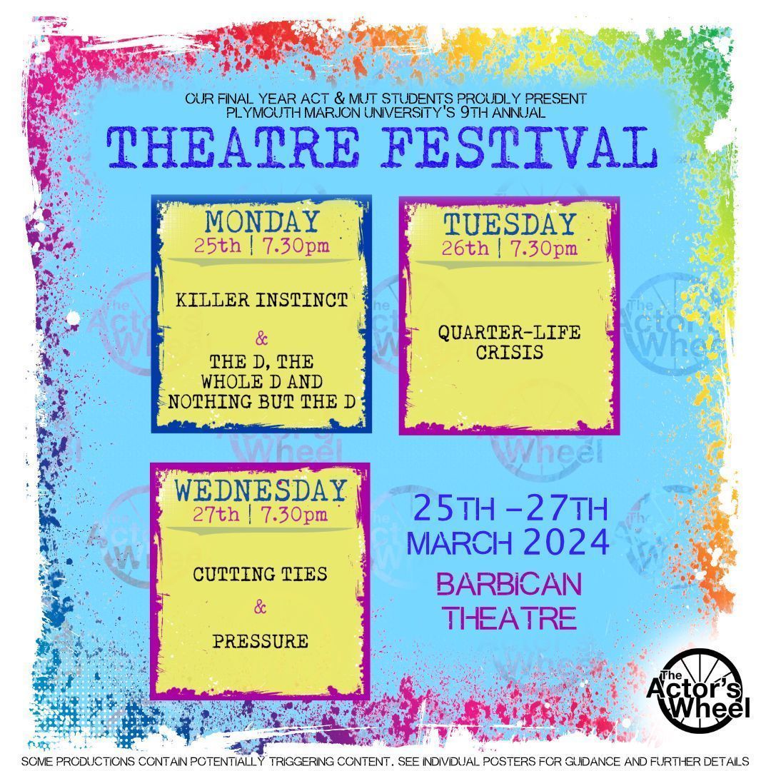 The Actors Wheel @ Plymouth Marjon University tweet media