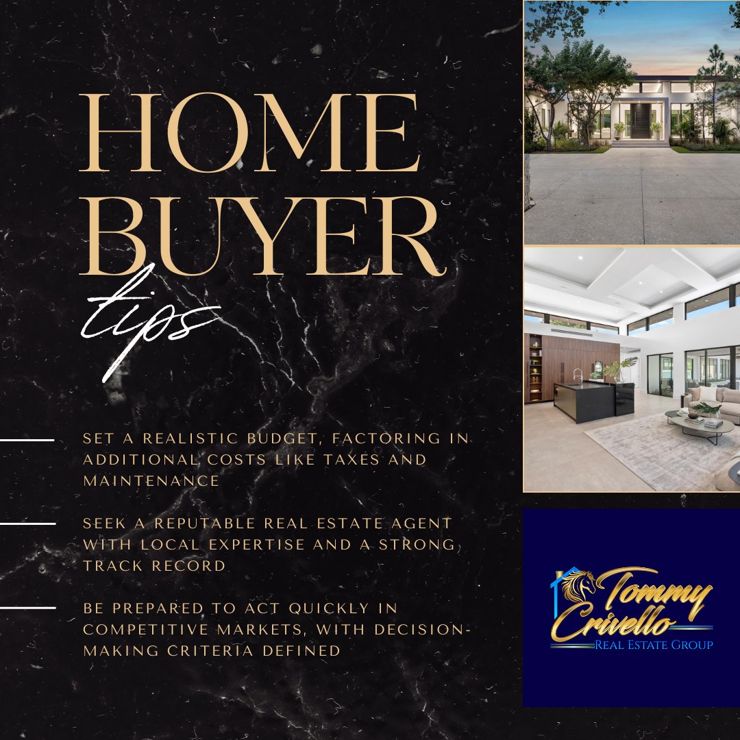 Check out our Home buyer tips!
Let me help you get into your dream home in 2024!
Call me today!
#realestate
#realestateagent
#luxuryrealestate
#realestatelife
#realestateinvesting
#realestateflorida
#luxuryrealestateflorida
#buyrealestateflorida
#realestatefloridabuyers