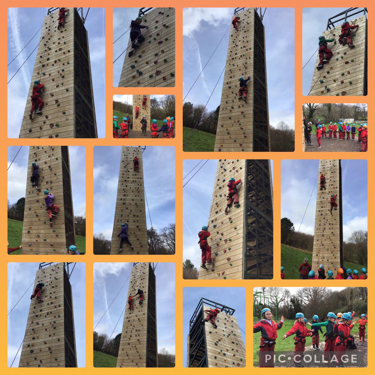 The second half of Dosbarth 4 really enjoyed the climbing, zip wire and low ropes today , but especially enjoyed the mud! @EAS_Equity @CentreLongtown @MonLifeOfficial @MonFaithFamily