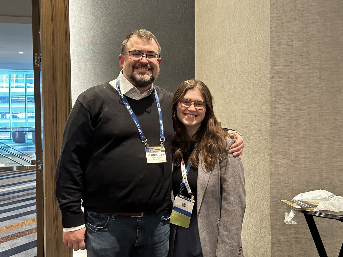 MarissaGutt's tweet photo. Back to work after a fantastic SOT! Thank you to @RobertMTighe1 and my co-committee members in IRSS and GSLC for all your guidance and support! Looking forward to another great year 🧫👩🏻‍🔬@SOToxicology @DukeEnvironment @DukeGradSchool https://t.co/RzjuJo4w8b