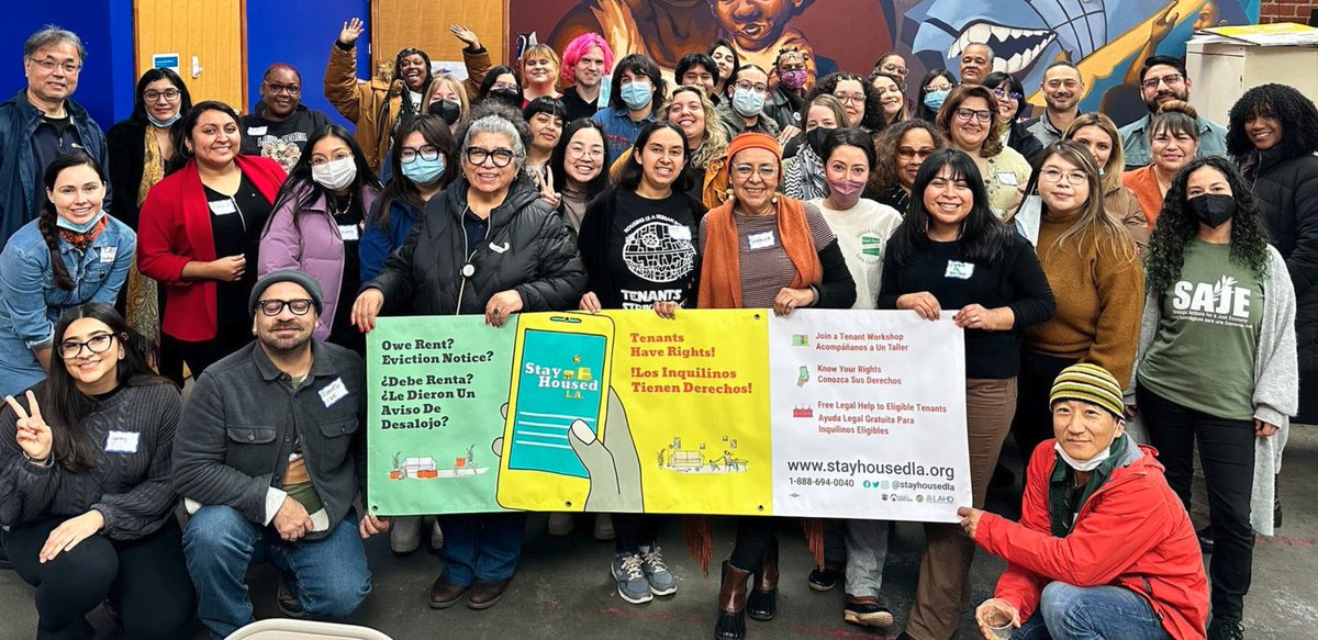 We're thrilled to rejoin Stay Housed LA! Earlier in March, KIWA and other @stayhousedla organizations shared learnings and strategized on how to keep LA renters of all backgrounds informed and in their homes. Read about it on @LibertyHill's blog: libhill.co/stay-housed-tr…